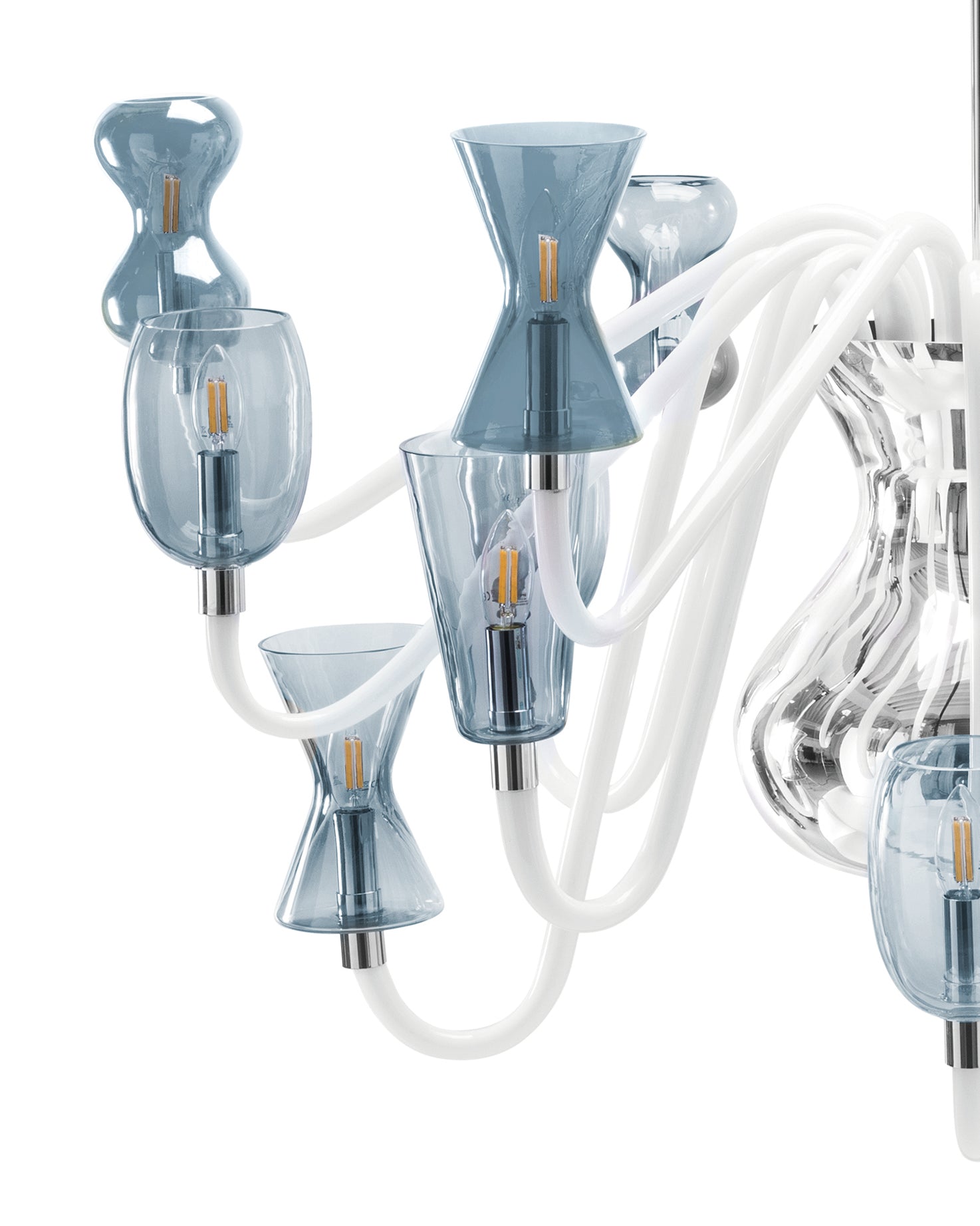 Murano Glass Chandelier K1 by Karim Rashid for Purho. Shop on