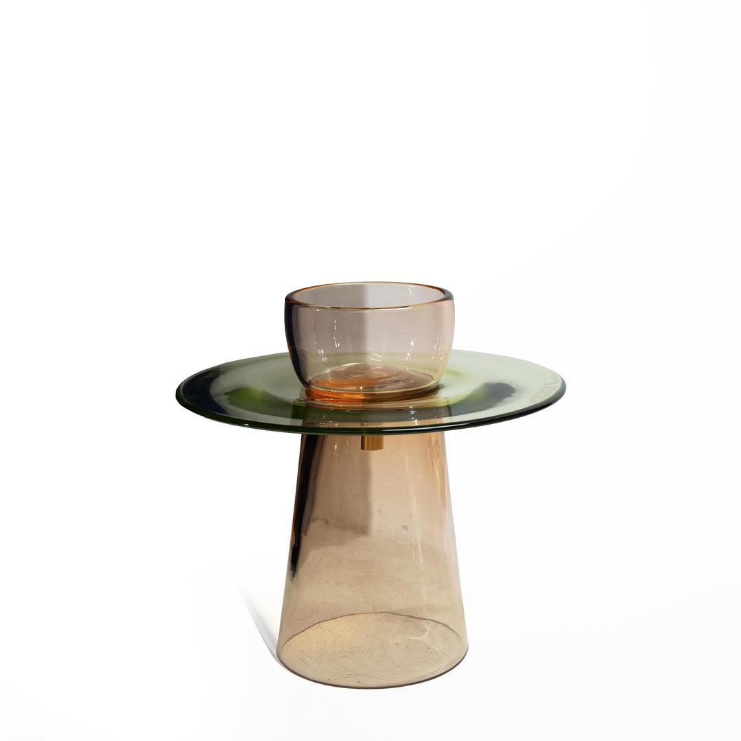 Murano Glass Coffee Table ANGEL by Paritzki & Liani for Purho 01