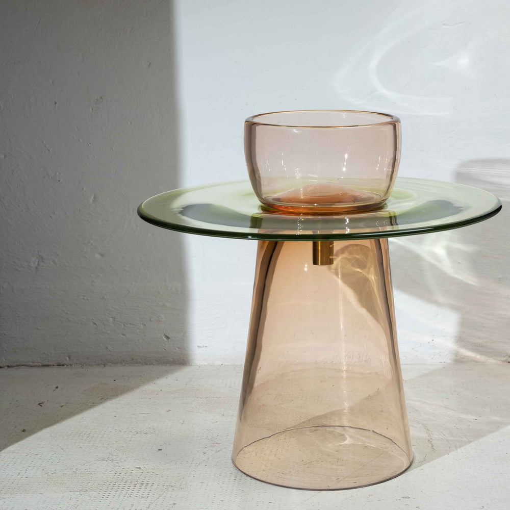 Murano Glass Coffee Table ANGEL by Paritzki & Liani for Purho 02