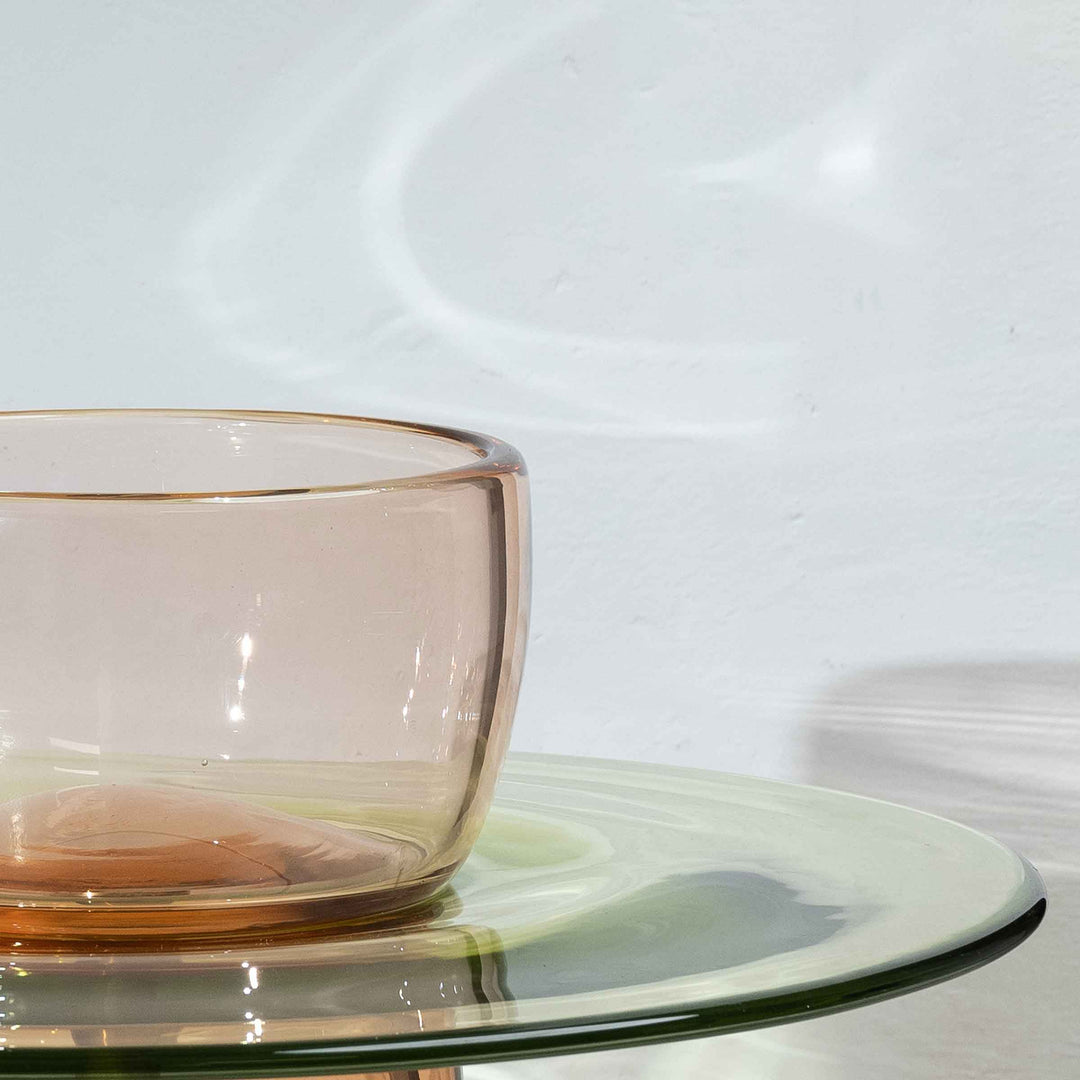 Murano Glass Coffee Table ANGEL by Paritzki & Liani for Purho 03