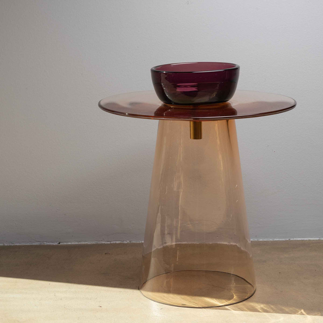Murano Glass Coffee Table ANGEL by Paritzki & Liani for Purho 04