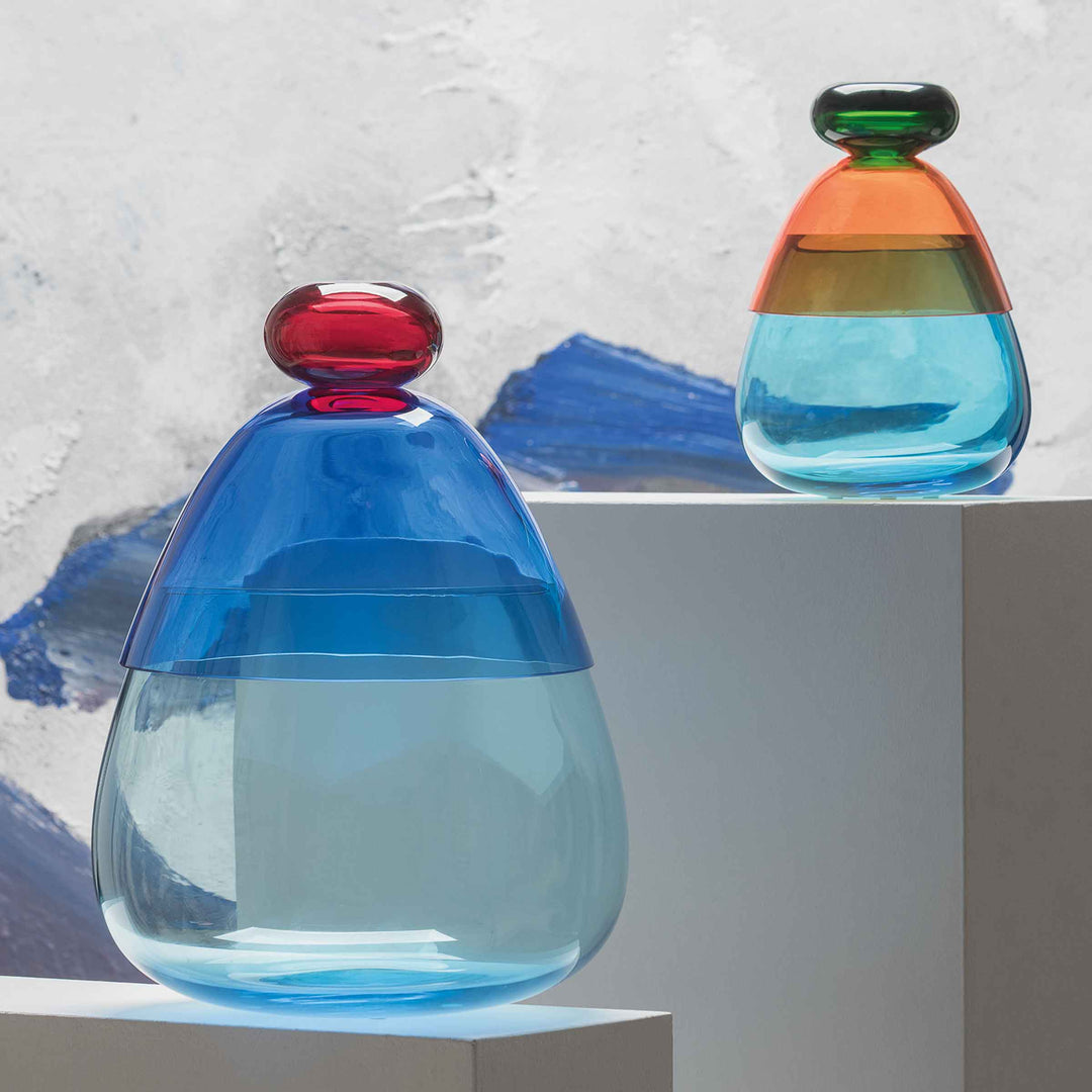 Murano Glass Vase KOUNT by Karim Rashid for Purho 03