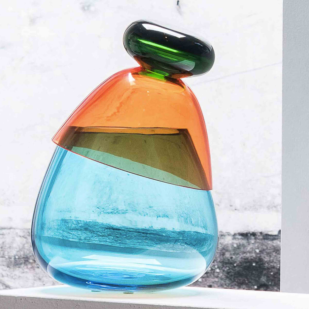 Murano Glass Vase KOUNT by Karim Rashid for Purho 05