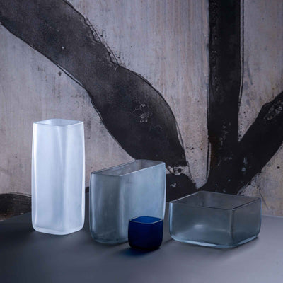 Murano Glass Vase CUBES by LPWK for Purho 07