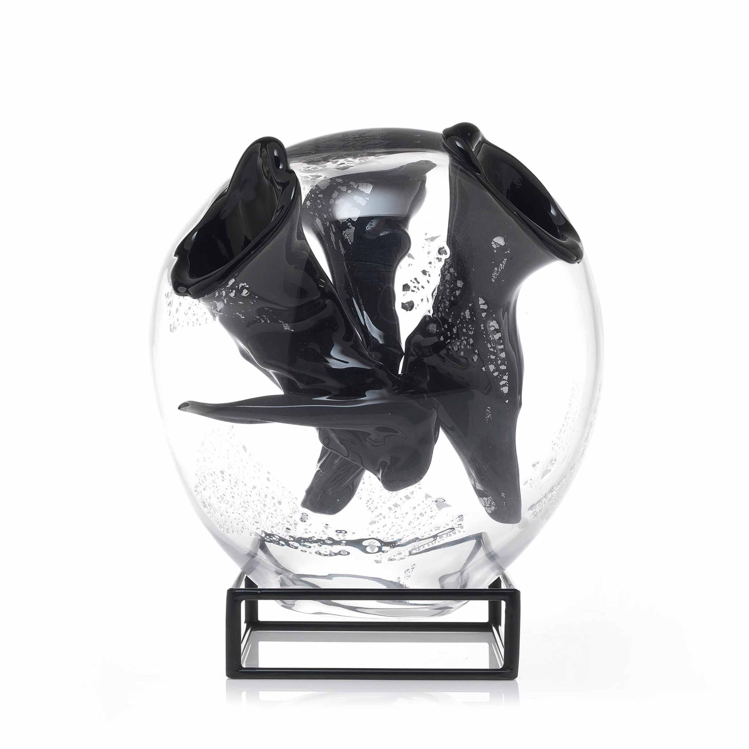 CTRLZAKによるムラーノガラスの花瓶GLOME。Design Italyで購入する