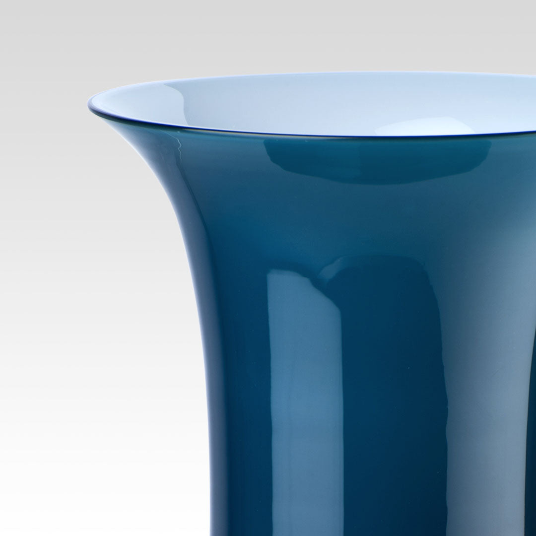 Murano Glass Vase OPALINO by Venini_18