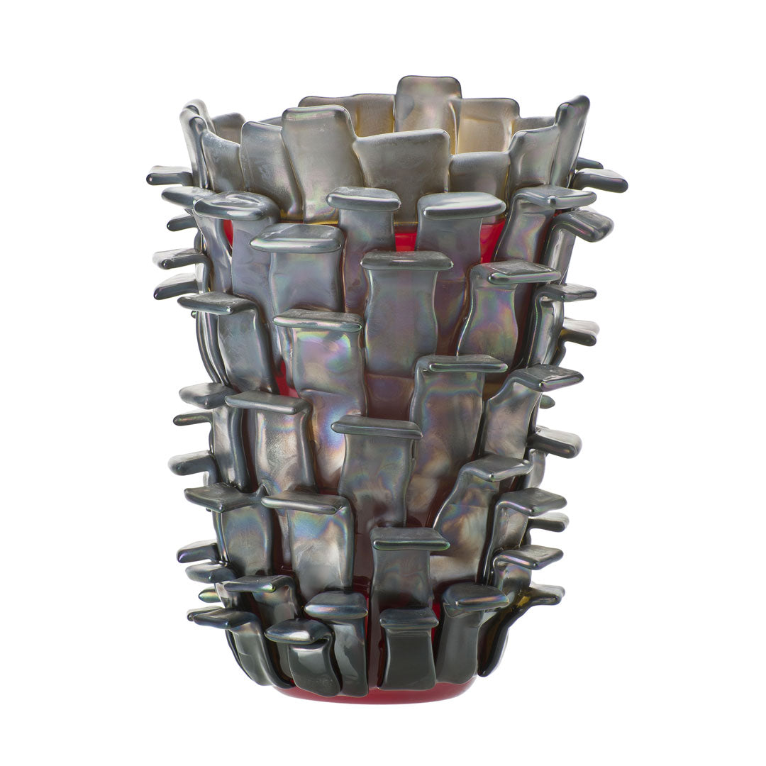 Murano Glass Vase RITAGLI by Fulvio Bianconi for Venini. Shop on