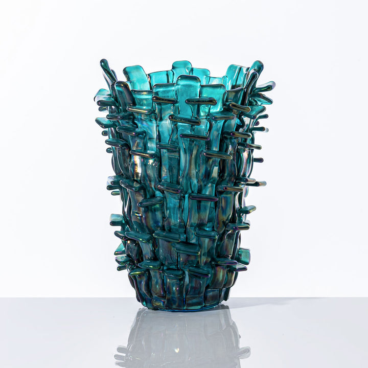 Murano Glass Vase RITAGLI by Fulvio Bianconi for Venini_2
