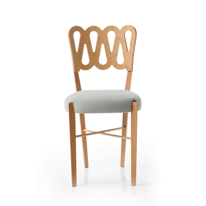 Natural Beech Wood Chair PONTI 969 by Gio Ponti for BBB Italia