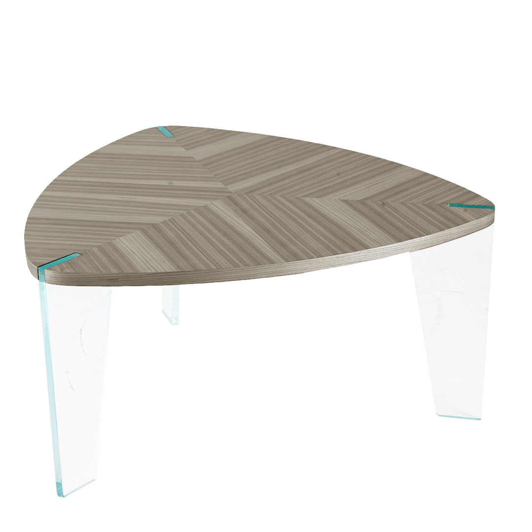 Table basse en bois de noyer SOSPESO par Dale Italia