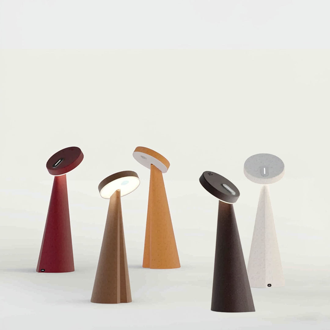 Eco-friendly, portable and rechargeable table lamp VITA D by Nature Light