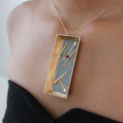 Necklace SAN SEBASTIANO by Chiara Dynys for BABS Art Gallery - Limited Edition 02