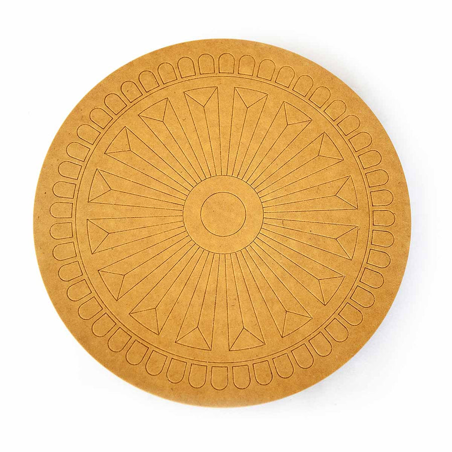 Lazy Susan and Centrepiece FORTUNATO Orange 01