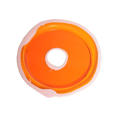 Resin Round Tray TRY-TRAY Orange by Gaetano Pesce for Fish Design 02