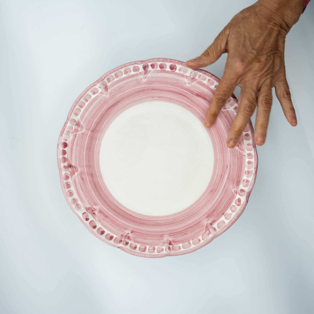 Ceramic Dinner Plate VIETRI - I COLORATI by Germana Scapellato for Wtfb
