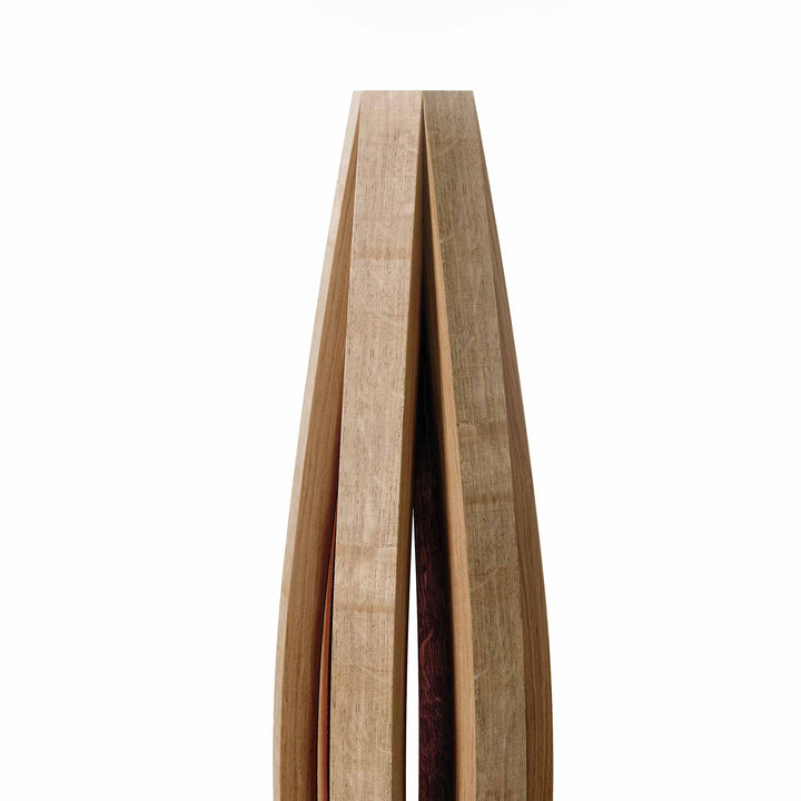 Wood Floor Lamp PIENZA by Andrea Riva, Francesco De Luca, Caia Rossa for Winetage 05