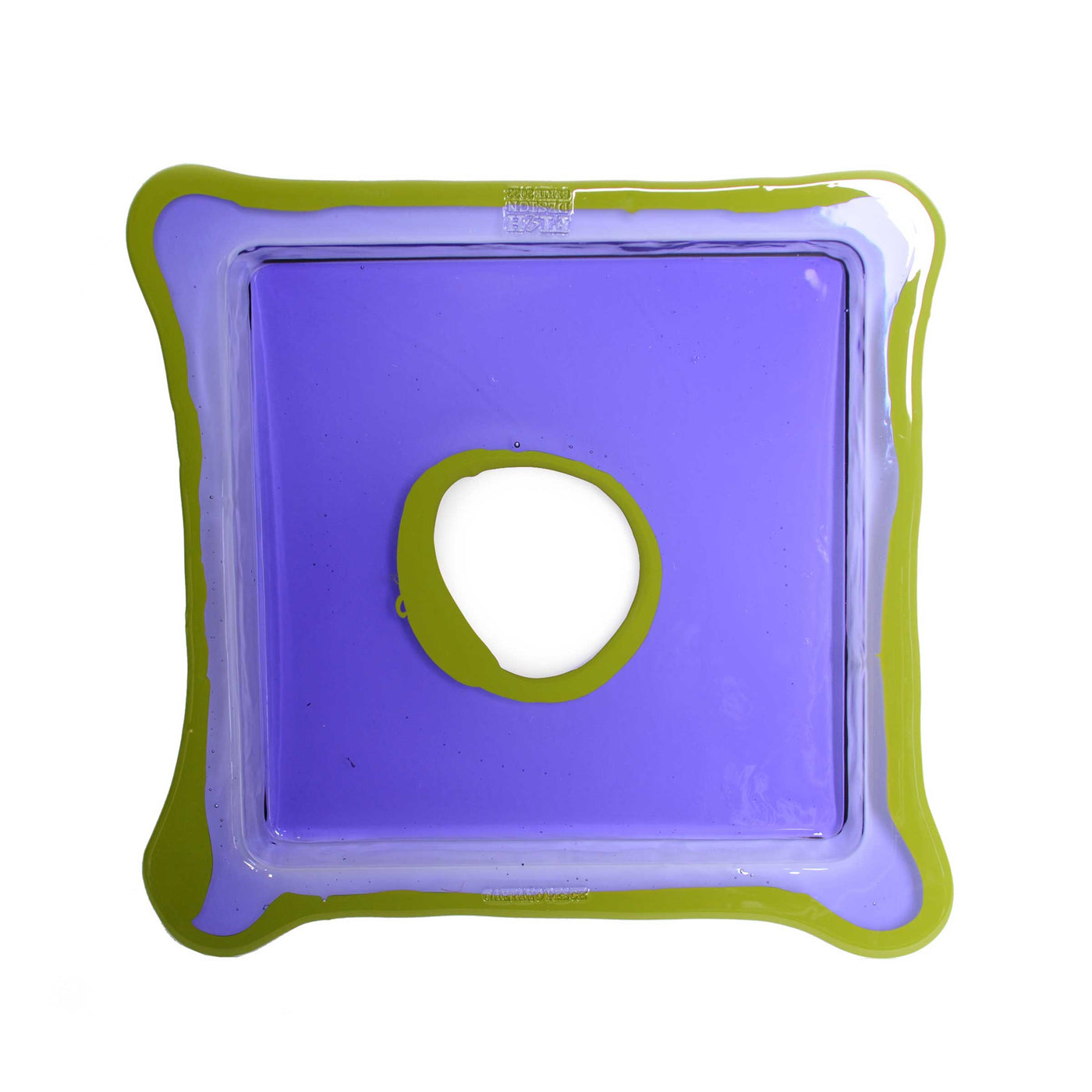 Resin Square Tray TRY-TRAY Purple by Gaetano Pesce for Fish Design 02