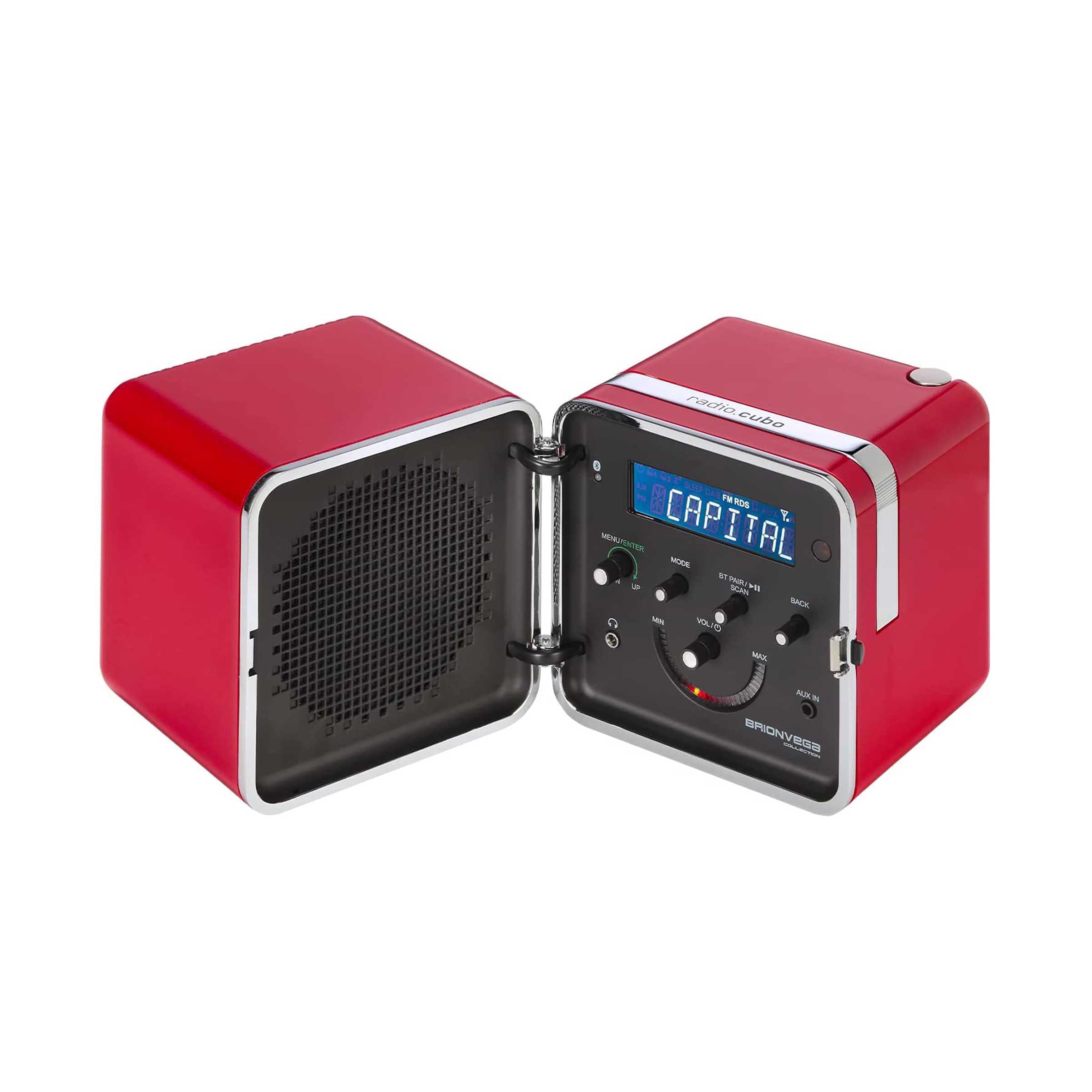Bluetooth Radio RADIO.CUBO 50° by Sapper & Zanuso for Brionvega