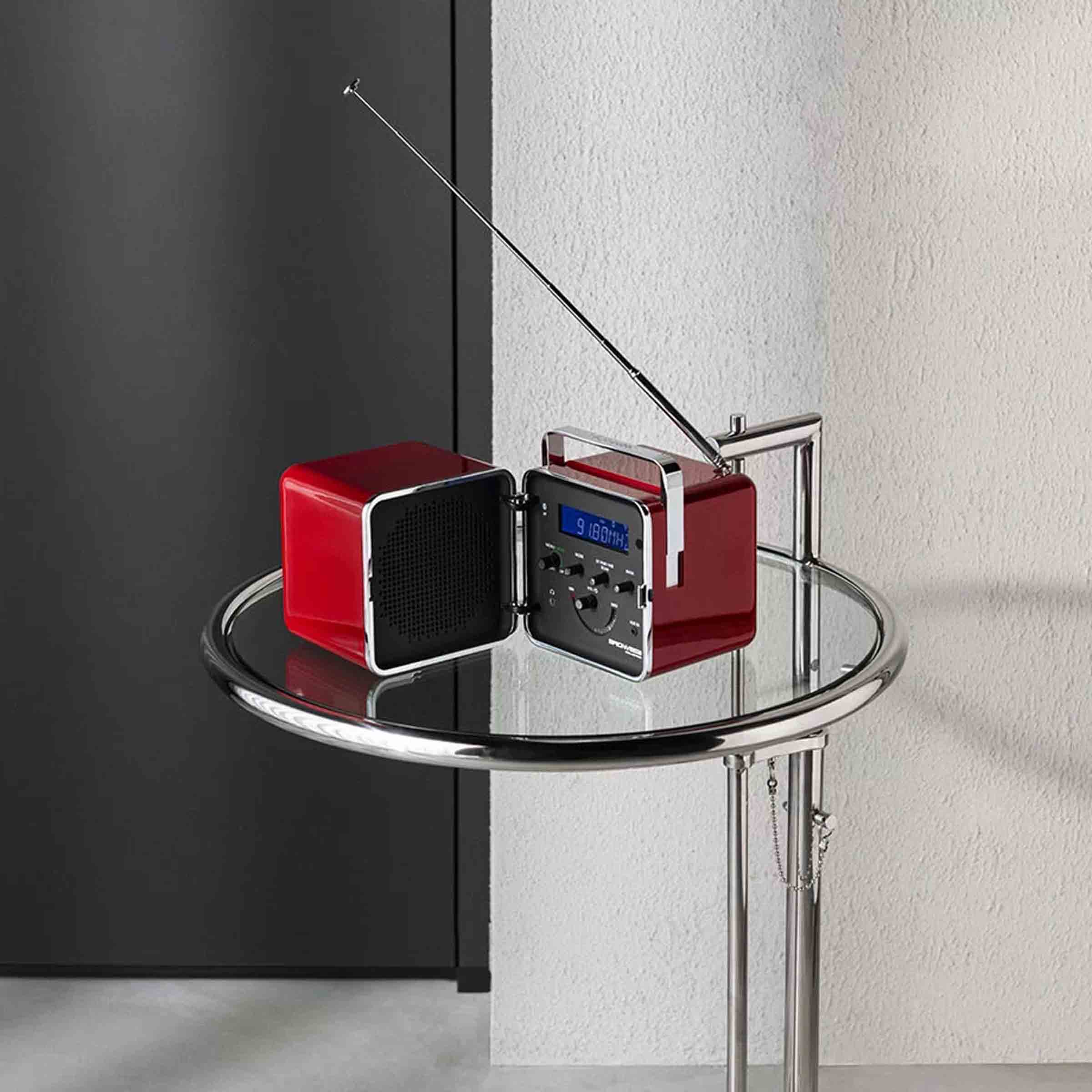 Bluetooth Radio RADIO.CUBO 50° by Sapper & Zanuso for Brionvega