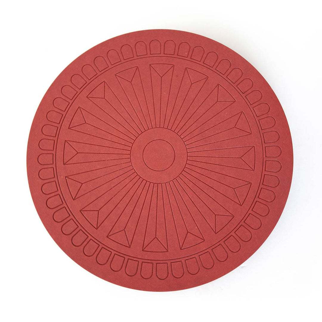 Lazy Susan and Centrepiece FORTUNATO Red 01