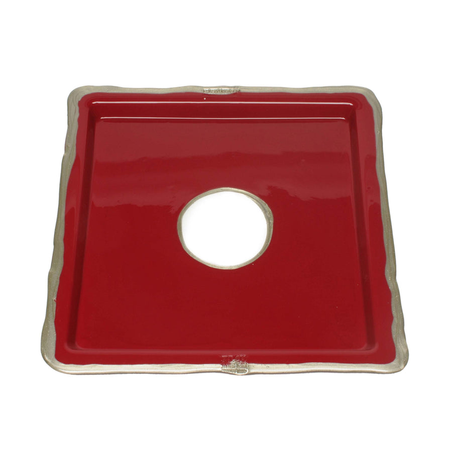 Resin Square Tray TRY-TRAY Cherry Red by Gaetano Pesce for Fish Design 02