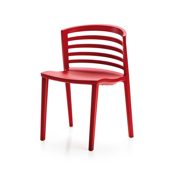 Stackable Polypropylene Chair VENEZIA by Favaretto & Partners for BBB Italia 05