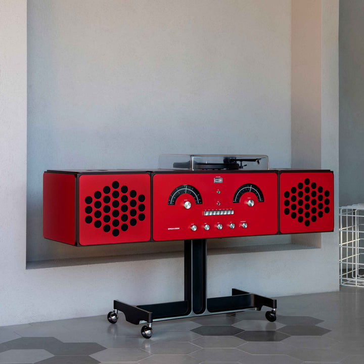Bluetooth Radio and Pro-Ject Turntable RADIOFONOGRAFO rr-226 fo-st by Achille & Pier Giacomo Castiglioni for Brionvega 07