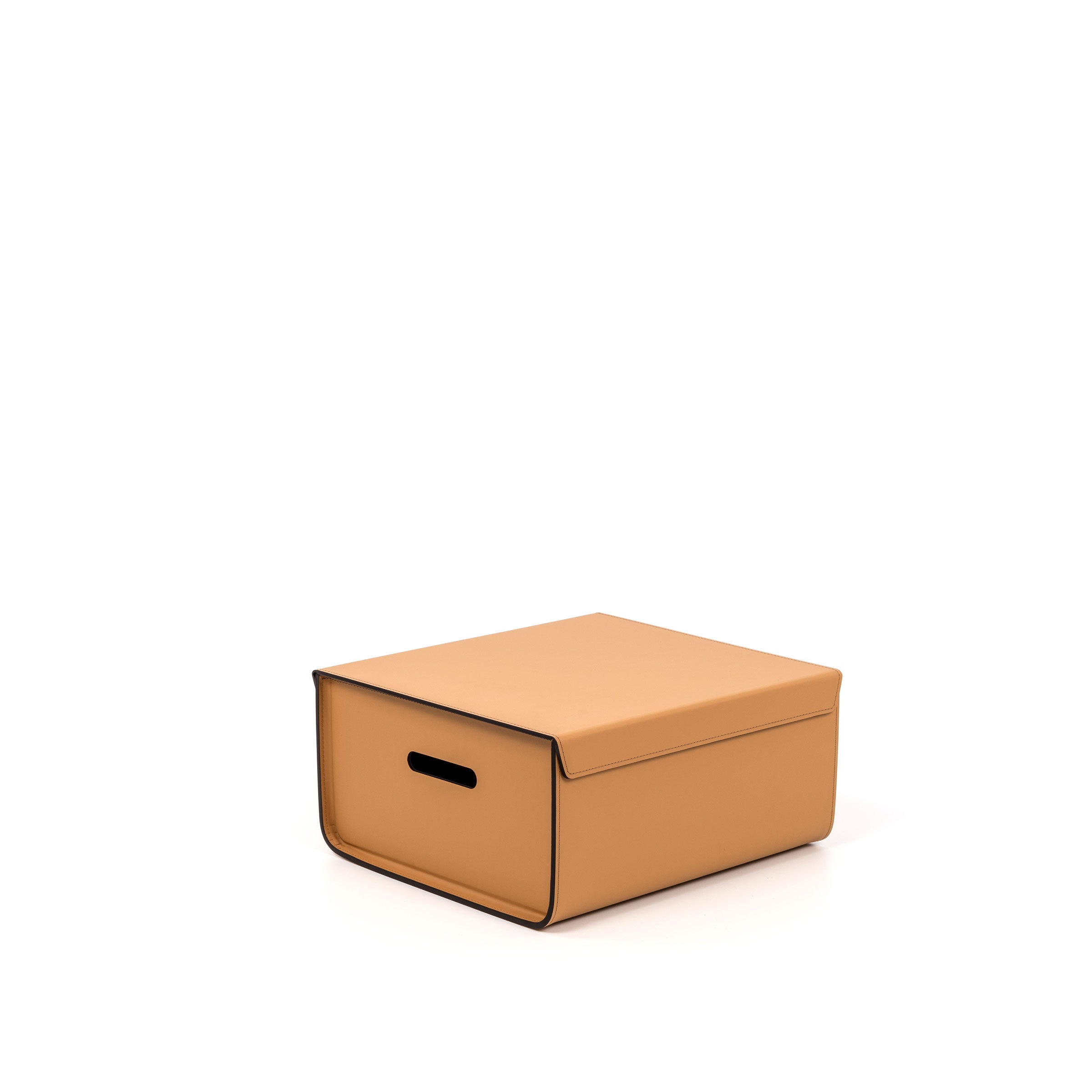 Cassina Pinetti Avio クローゼットボックス　トープ③ Leather Closet Box ATENA by Pinetti. Shop on Design Italy