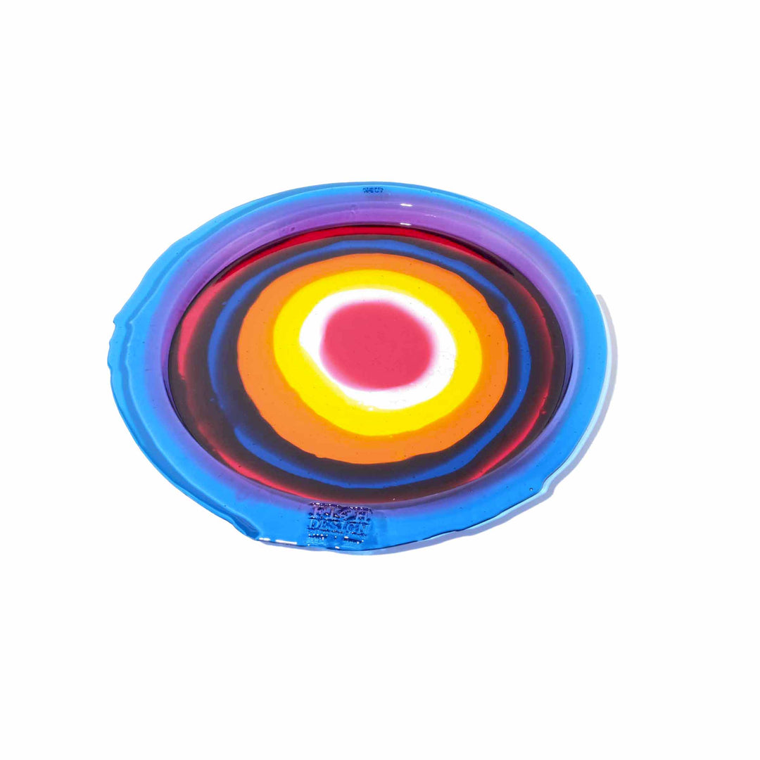 Resin Round Tray TRY TRAY EXTRA COLOUR  by Gaetano Pesce for Fish Design 01