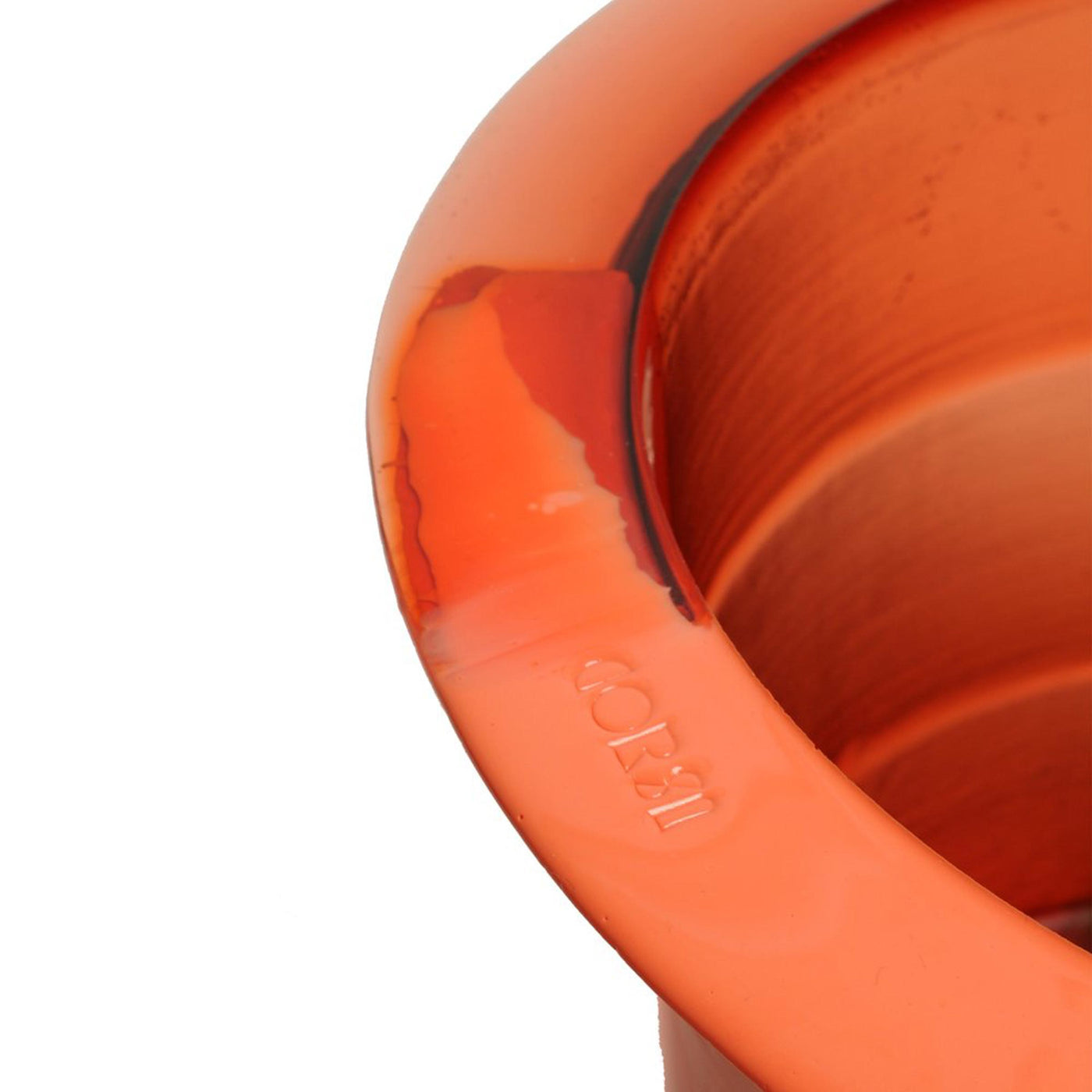 Resin Vase BABEL ICE BUCKET Clear Orange, Matt Fuchsia and Ocean by Gaetano Pesce for Fish Design 05