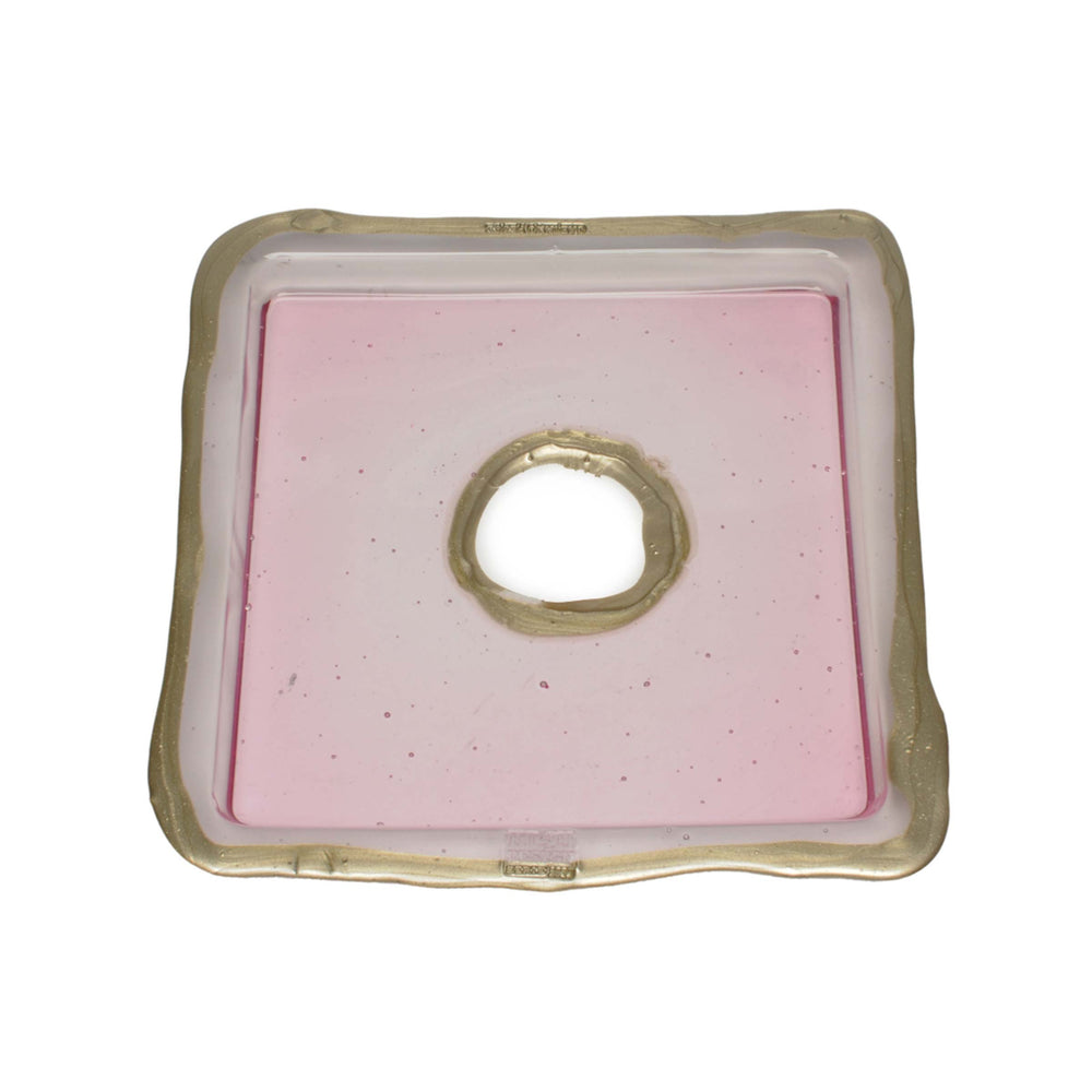 Resin Square Tray TRY-TRAY Rose by Gaetano Pesce for Fish Design 02