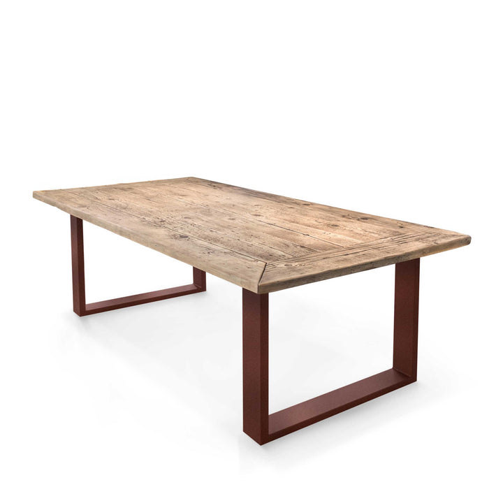 Wood Dining Table MAXIMO Eight Seater by Giuseppe Mazzardi for Inventoom 07