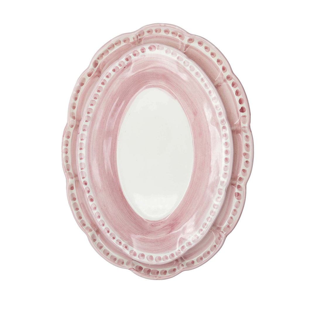 Ceramic Oval Serving Plate VIETRI - I COLORATI by Germana Scapellato for Wtfb