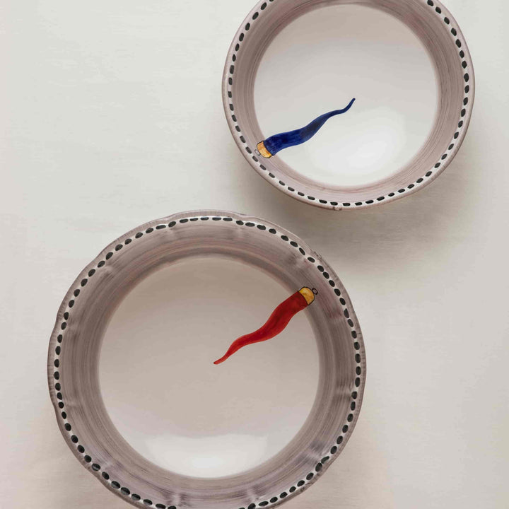 Bol à salade en céramique VIETRI - FORTUNA par Germana Scapellato pour Wtfb