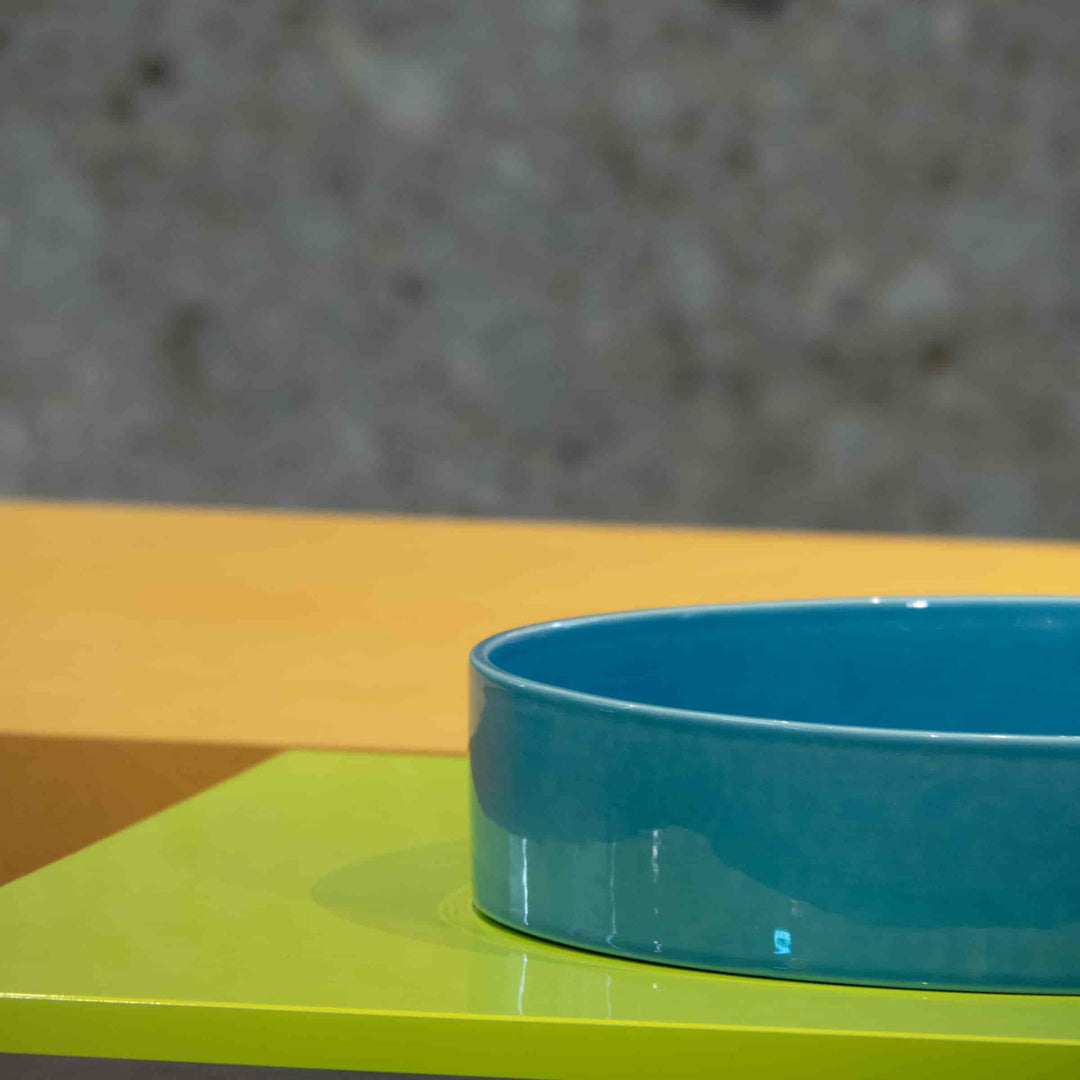 Keramische konzentrische Platten LA CERCHIA - NAVIGLI Set aus sechs von Germana Scapellato für Wtfb