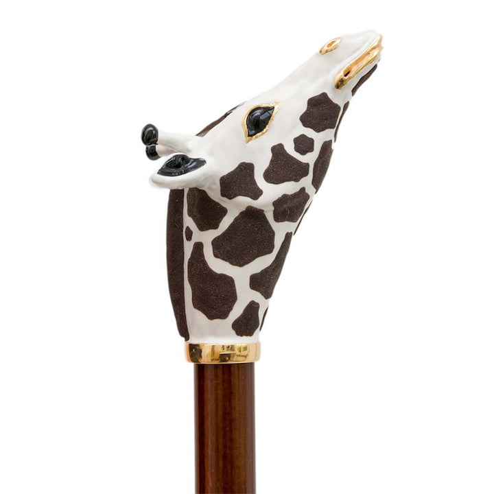Shoehorn GIRAFFE with Enameled Brass Handle by Pasotti 05