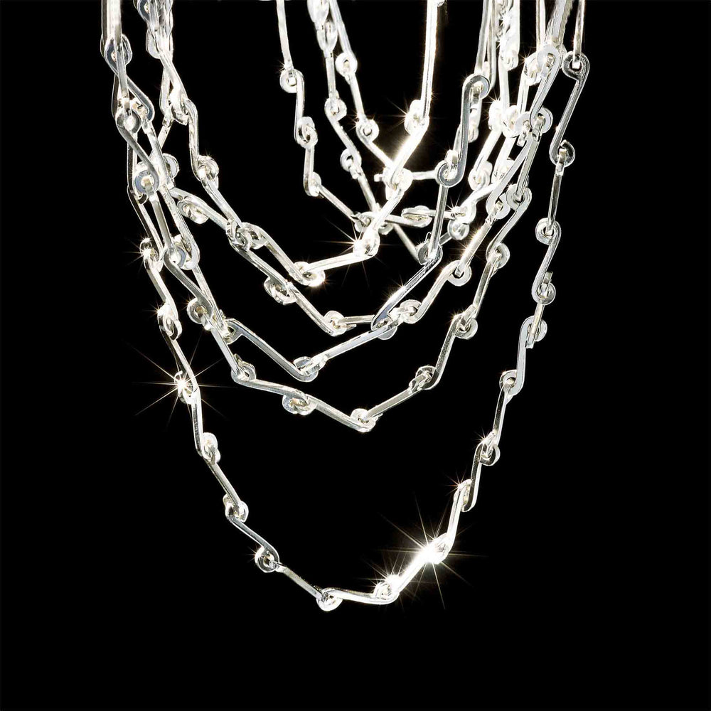 Silver Necklace HOKUSAI by Afra Bianchin Scarpa for San Lorenzo 02