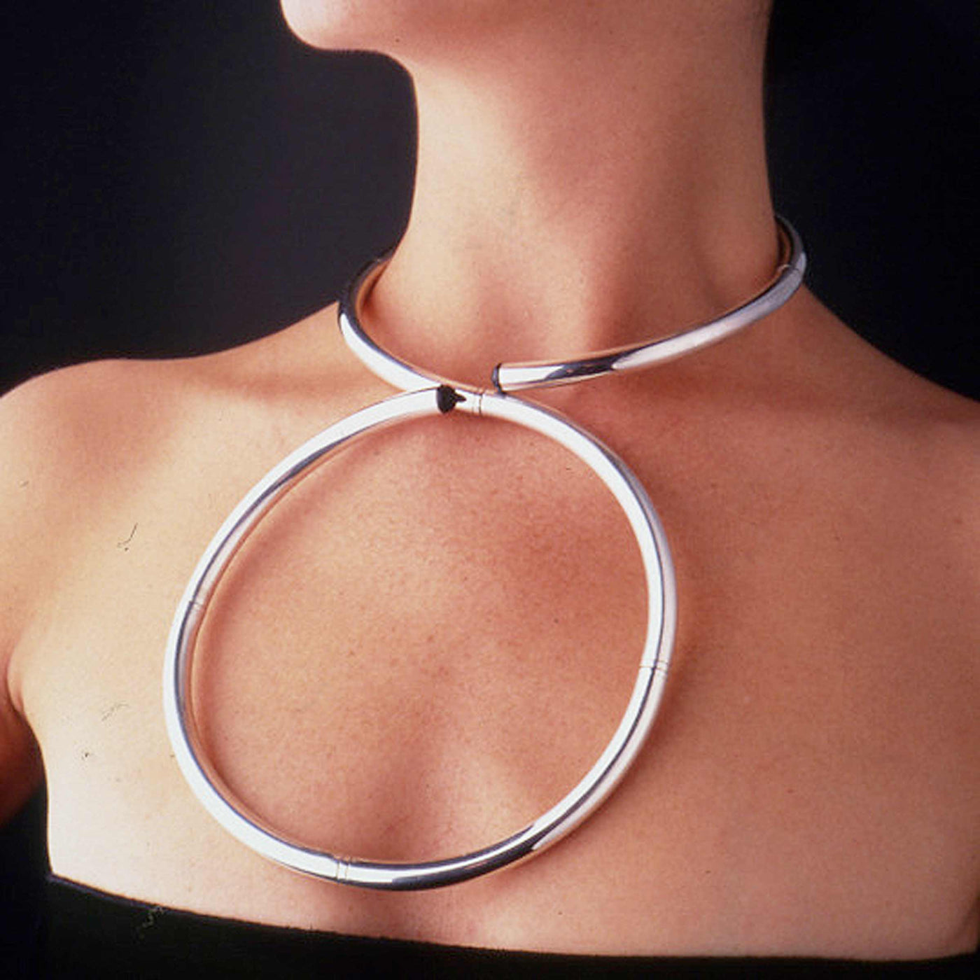 Silver Necklace SENZA FINE by Lella&Massimo Vignelli 08