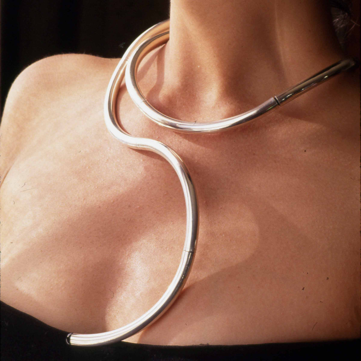 Silver Necklace SENZA FINE by Lella&Massimo Vignelli 07