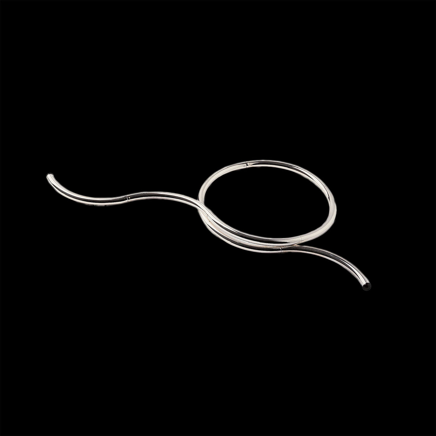 Silver Necklace SENZA FINE by Lella&Massimo Vignelli 09