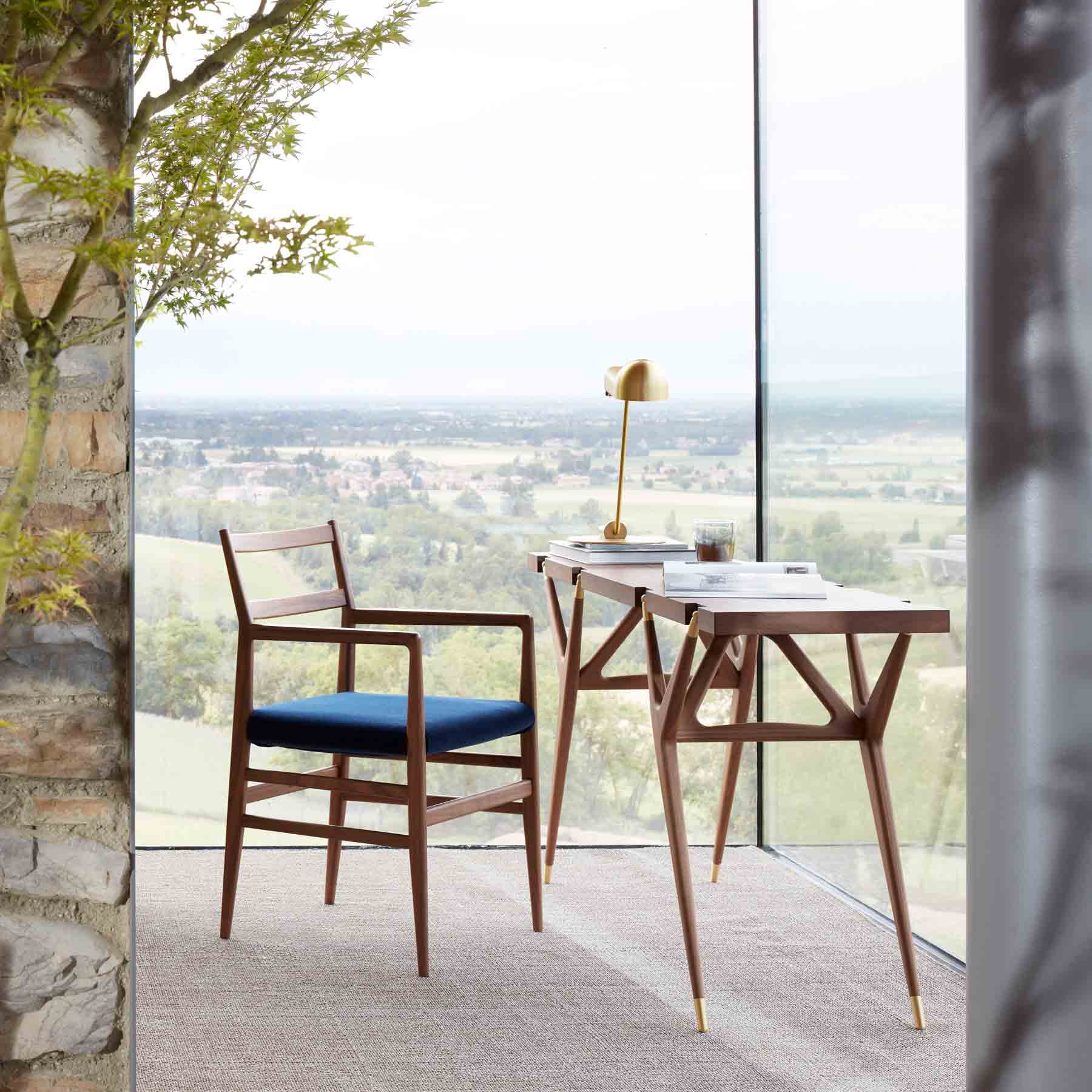 Wood Console Table PA' 1947 by Ico Parisi for Cassina. Shop on