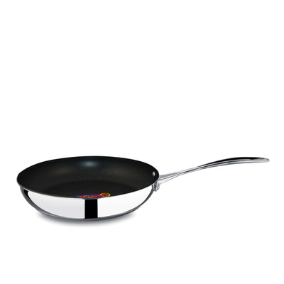 Stainless Steel Pan FRYING PAN GLAMOUR STONE Set of Three by Mepra 05