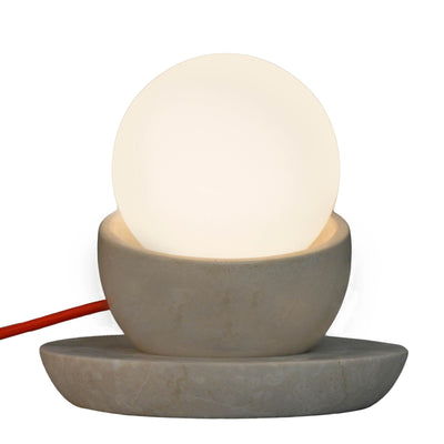 Stone Table Lamp LUNA by Hi.Project for Brillamenti 03