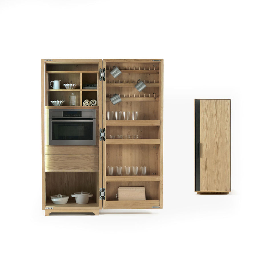 Storage Unit CAMBUSA COOK SMALL JUMBO by Giuliano Cappelletti for Riva 1920 01