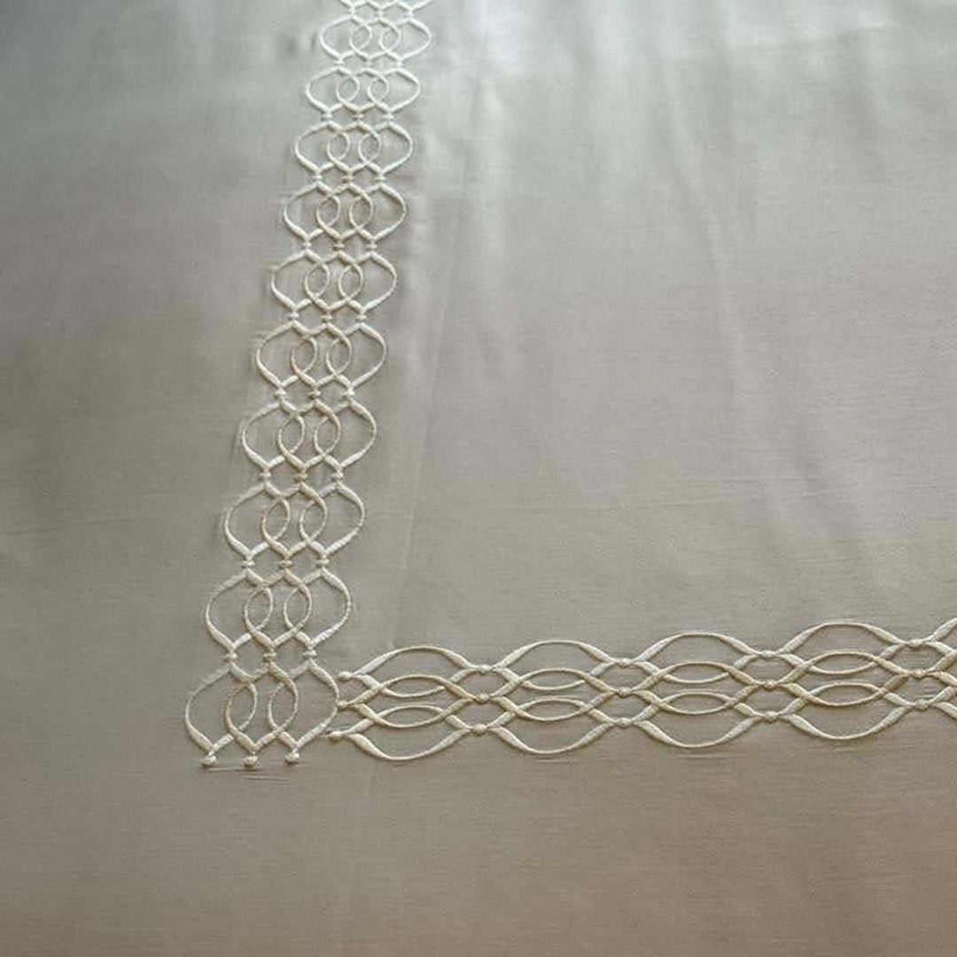 Ägyptischer Baumwoll-Bettbezug OVAL CHAIN von Cittadini