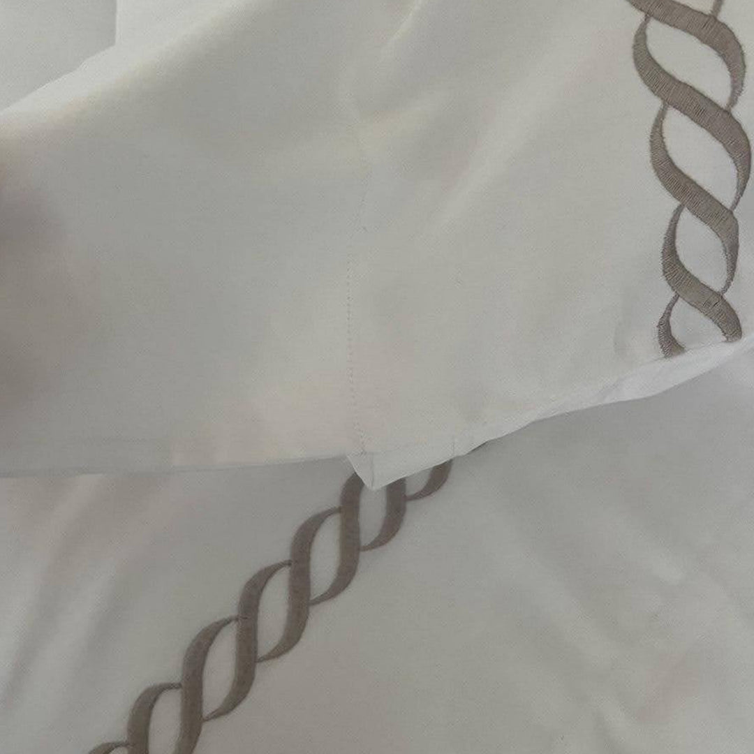 Ägyptischer Baumwoll-Bettbezug ESSE CHAIN von Cittadini