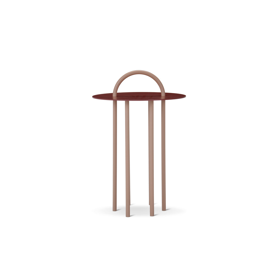 Metal Side Table OBIQUO by Nasilowska-Russo for Adrenalina