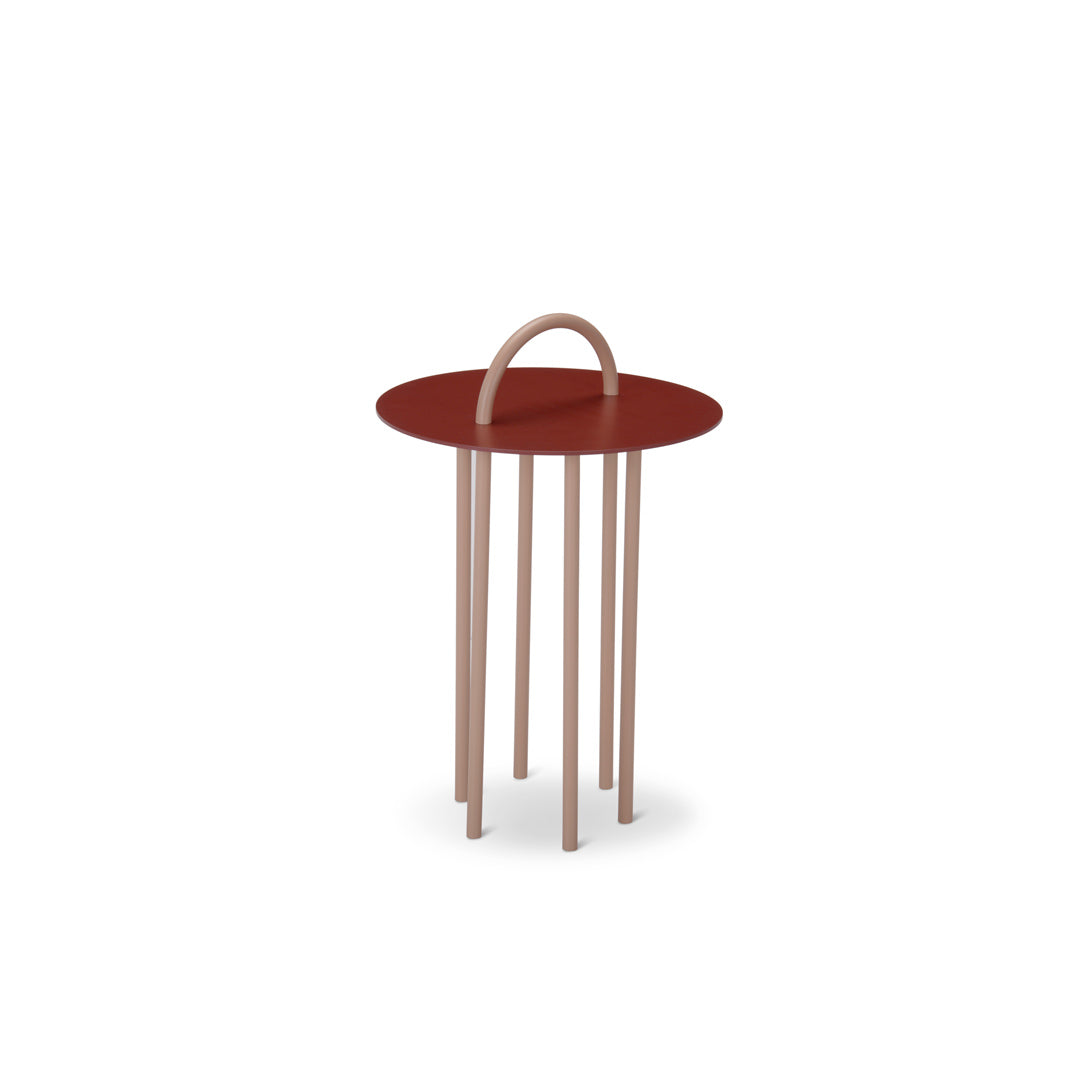 Metal Side Table OBIQUO by Nasilowska-Russo for Adrenalina