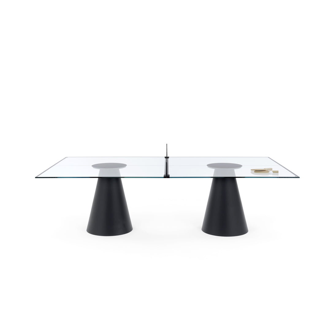 Mesa de Ping-Pong Convertible DADA GLASS por Basaglia y Rota Nodari para FAS Pendezza