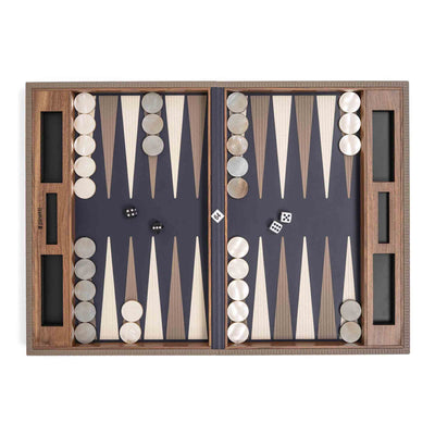 Wood Board Game BACKGAMMON SET by Pinetti 02